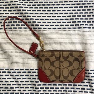 RED COACH WRISTLET